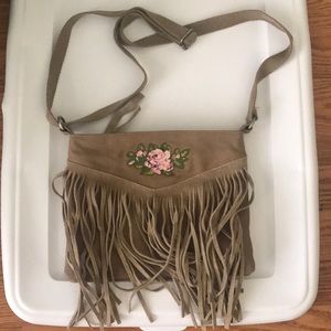New fringe crossbody purse.